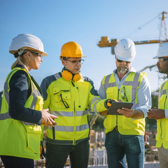 Construction workers
